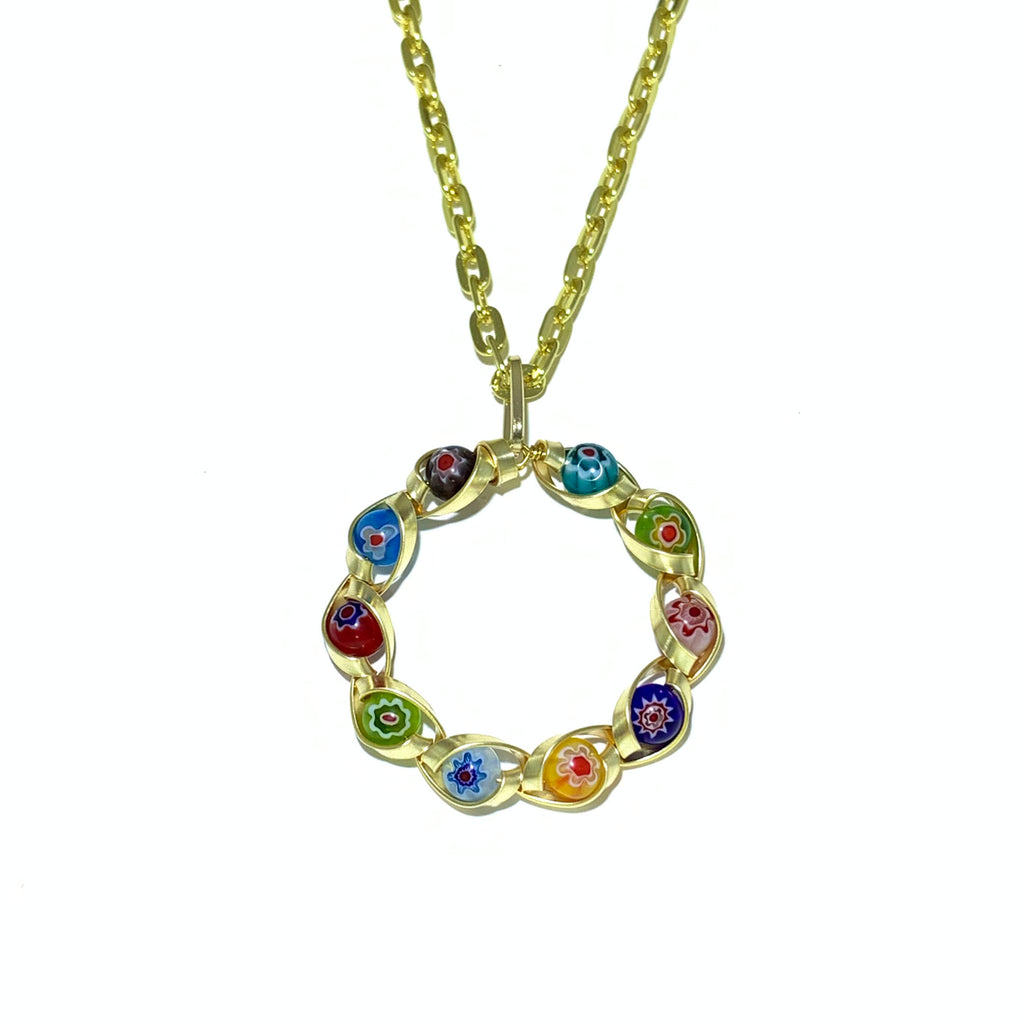 Millefiore Soul Chain Necklace