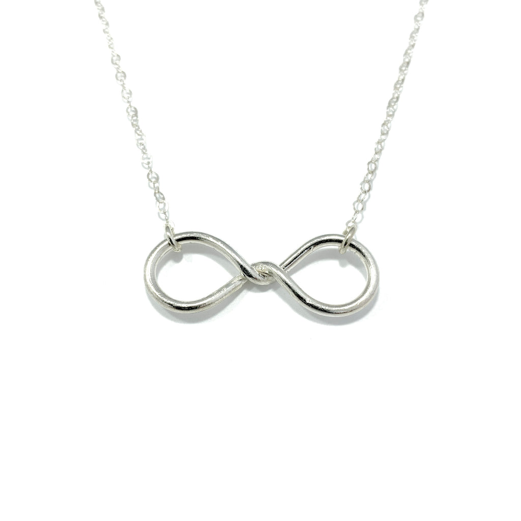 Eternity Sterling Silver .925 Chain Necklace